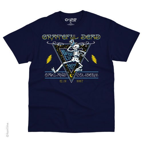 Grateful Dead New Years Eve 1987 T-Shirt