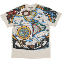 Thumbnail for Old World Map Tan T-Shirt