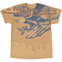 Thumbnail for Declaration of Independence Gold T-Shirt