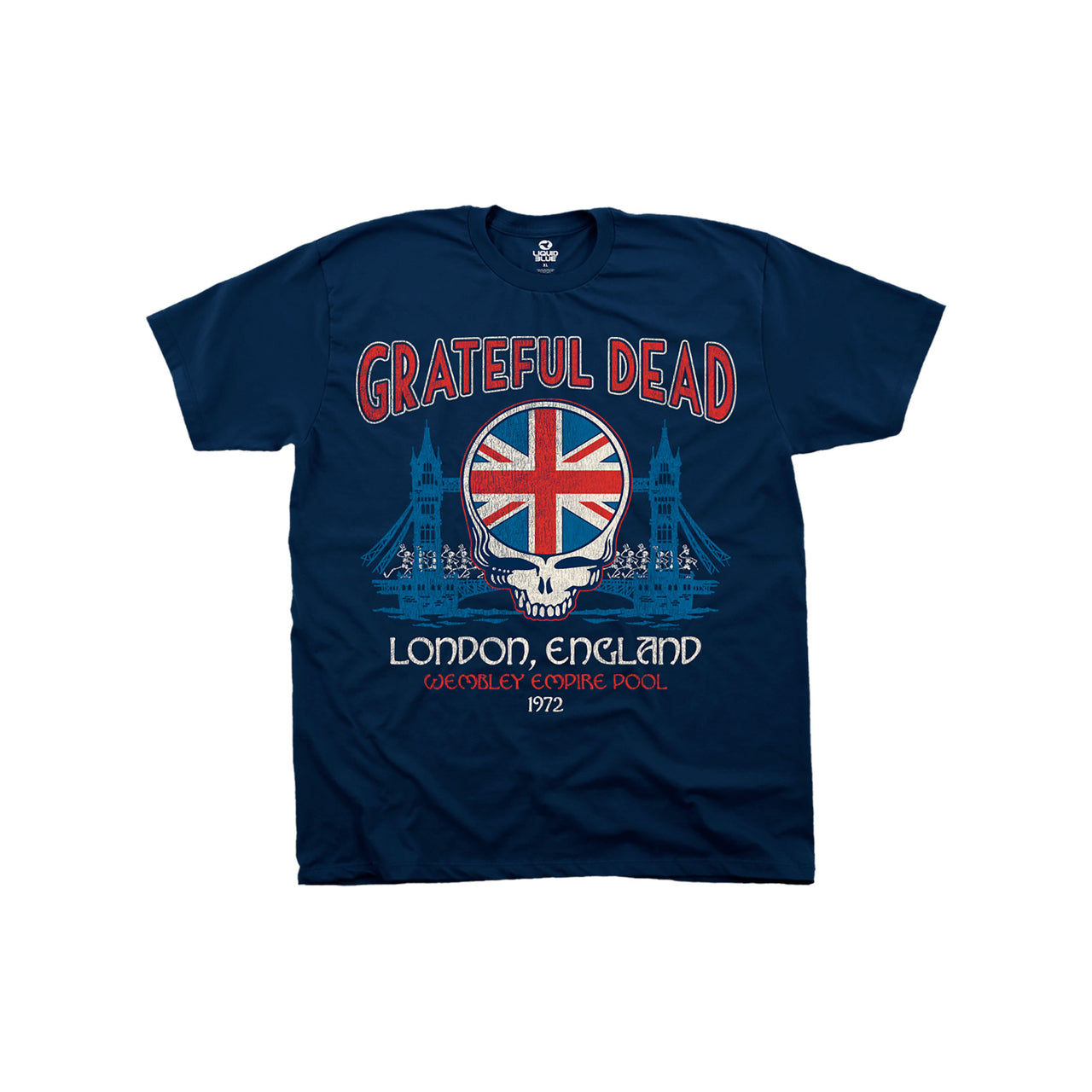 Wembley Empire Pool Navy Athletic T-Shirt