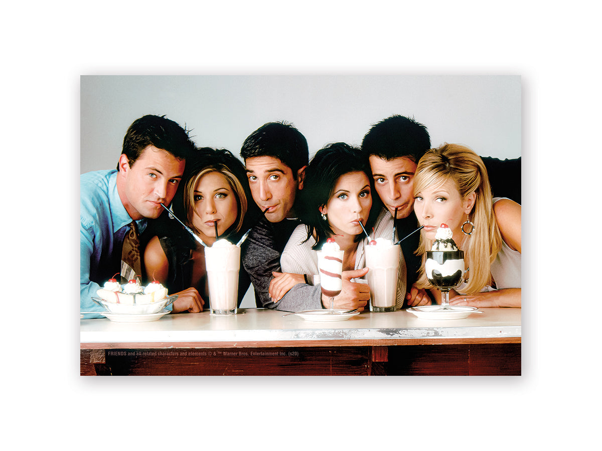 Friends 150 Piece Jigsaw Puzzle In A Tube (MOQ 12pcs w/ Free Display) – 12 PC PPK