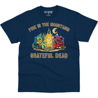 Thumbnail for Fire In The Mountain Navy T-Shirt