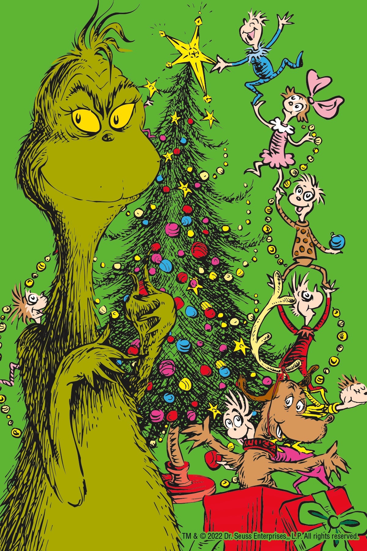 Grinch 150 Piece Jigsaw Puzzle In A Tube (MOQ 12pcs w/ Free Display) – 12 PC PPK