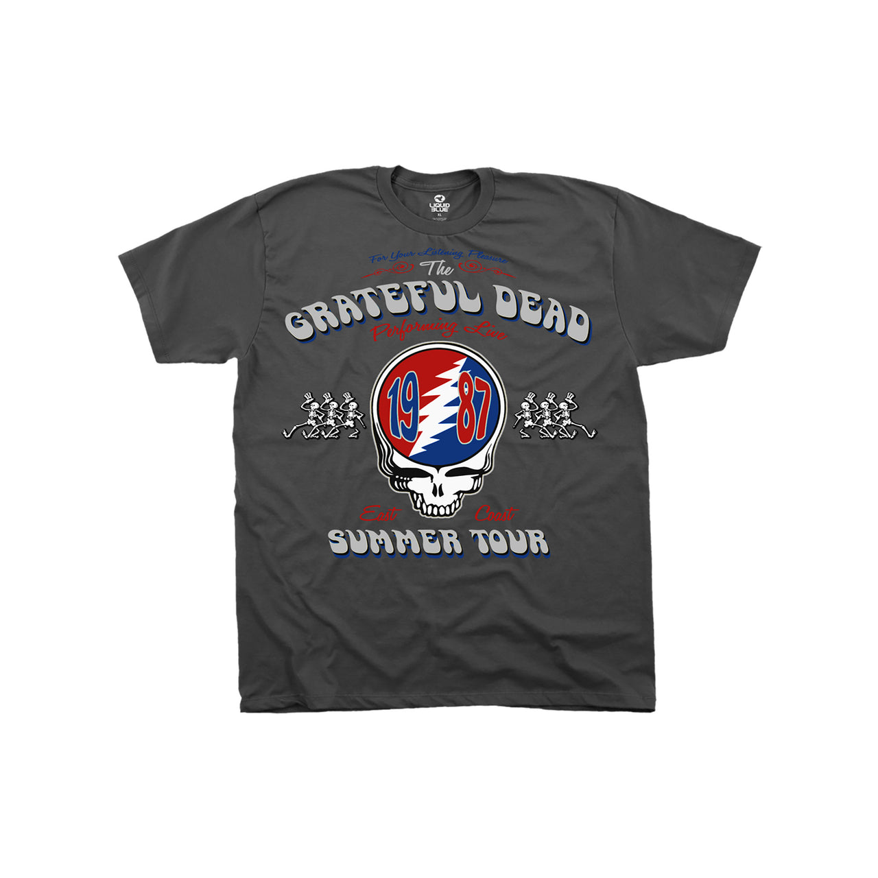 Summer Tour 87 Grey T-Shirt
