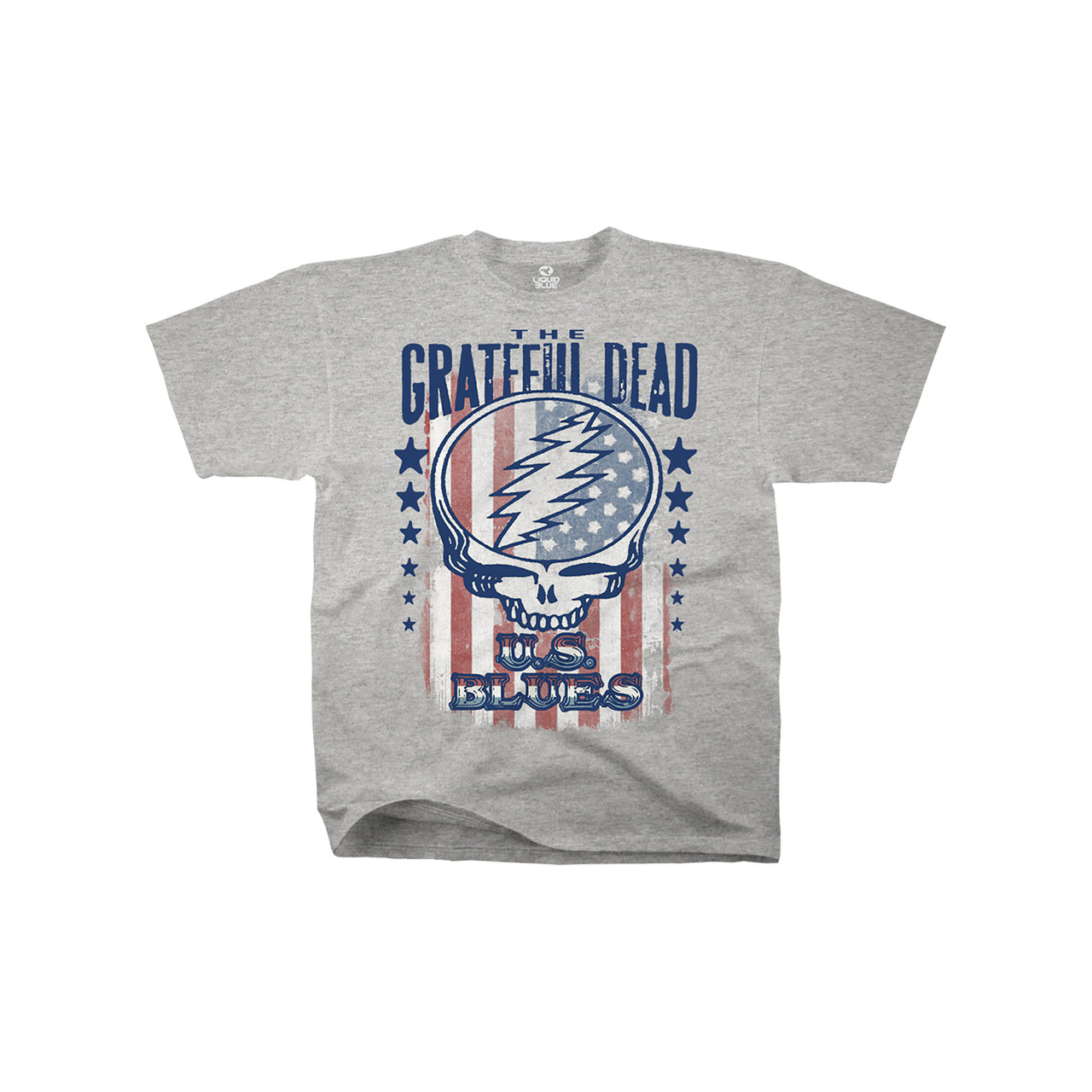 U.S. Blues Heather Grey Poly-Cotton T-Shirt