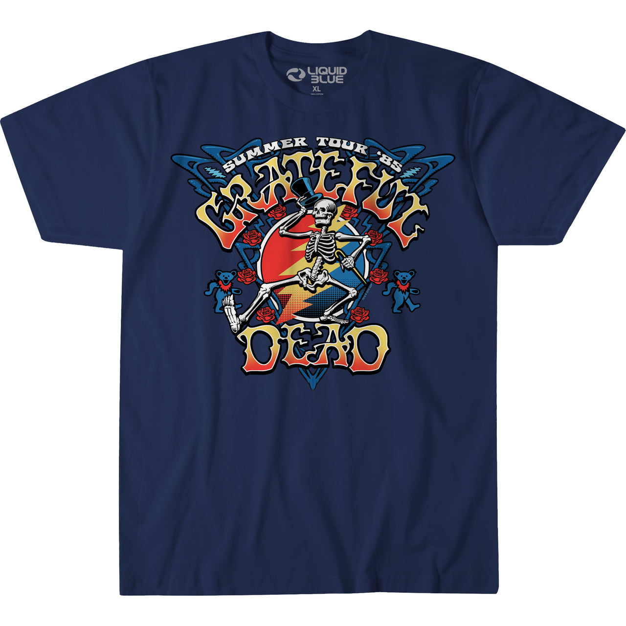 Strutting Skelly Navy T-Shirt