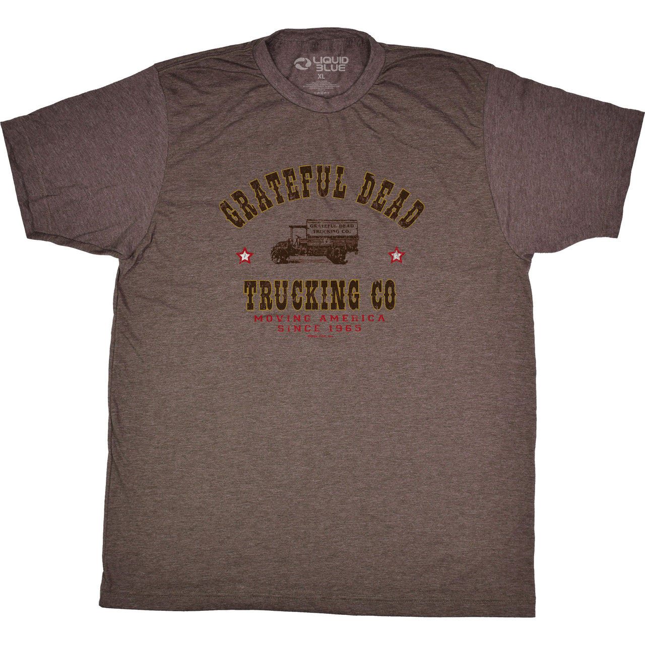 GD Truckin Brown Poly Cotton T-Shirt