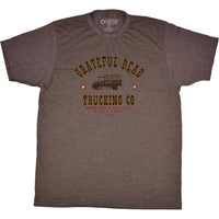 Thumbnail for GD Truckin Brown Poly Cotton T-Shirt