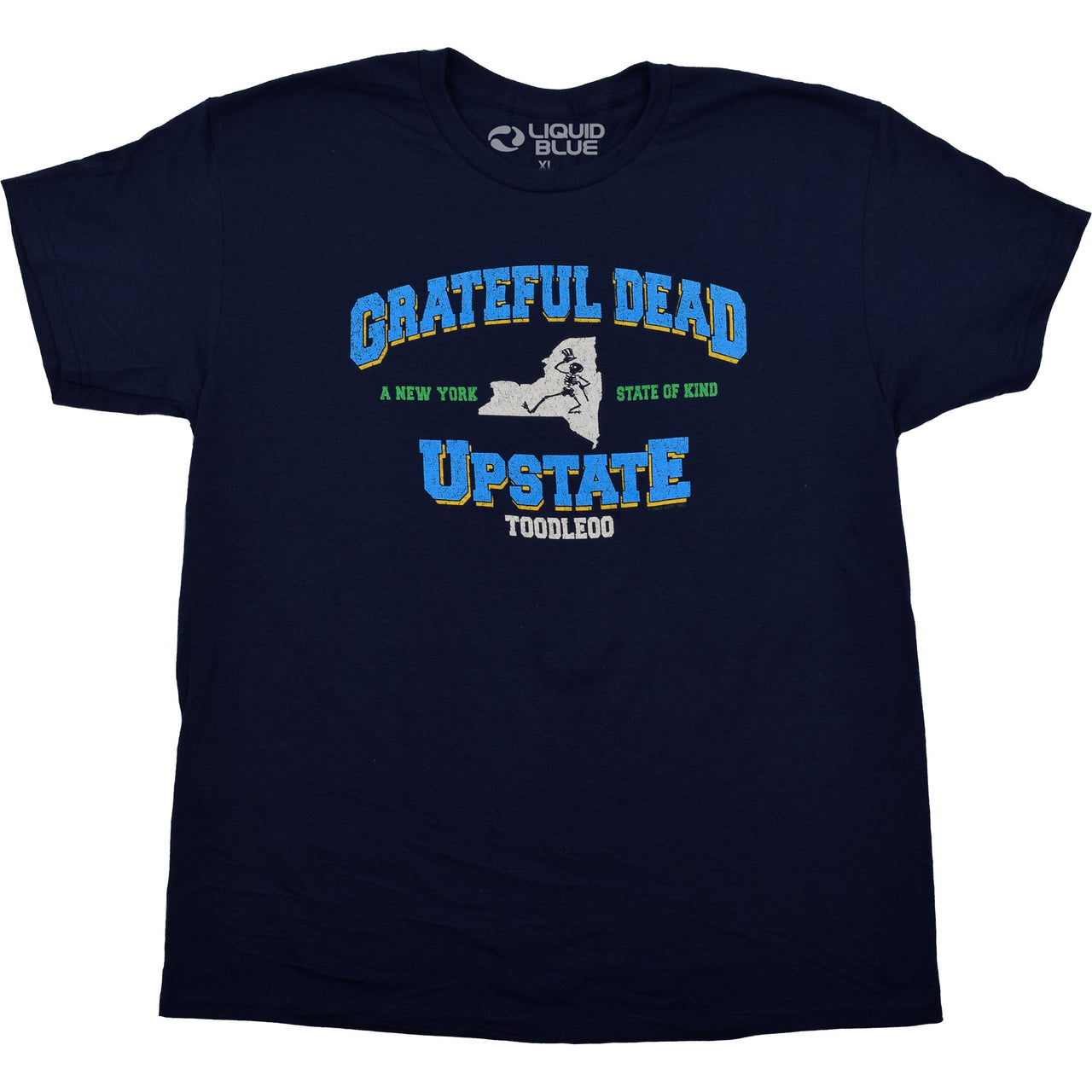 Upstate NY Navy T-Shirt
