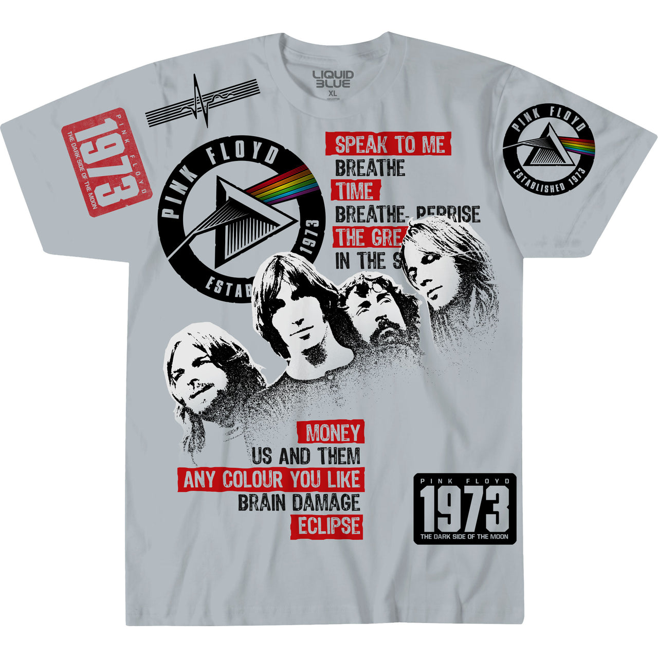 Dark Side 1973 Grey T-Shirt