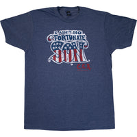 Thumbnail for Fortunate Son Blue Poly Cotton T-Shirt