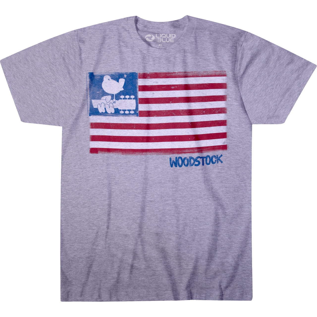 Classic Woodstock Heather Poly-Cotton T-Shirt