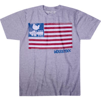 Thumbnail for Classic Woodstock Heather Poly-Cotton T-Shirt