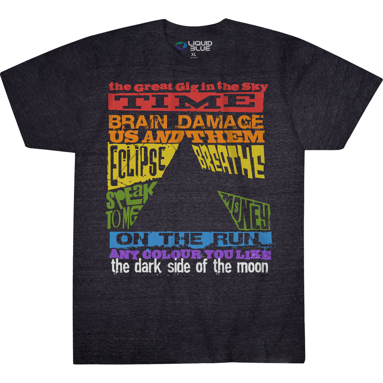 Dark Side Tracks Dark Heather Tri-Blend T-Shirt