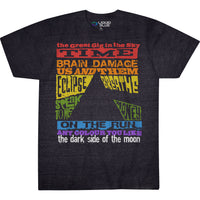 Thumbnail for Dark Side Tracks Dark Heather Tri-Blend T-Shirt