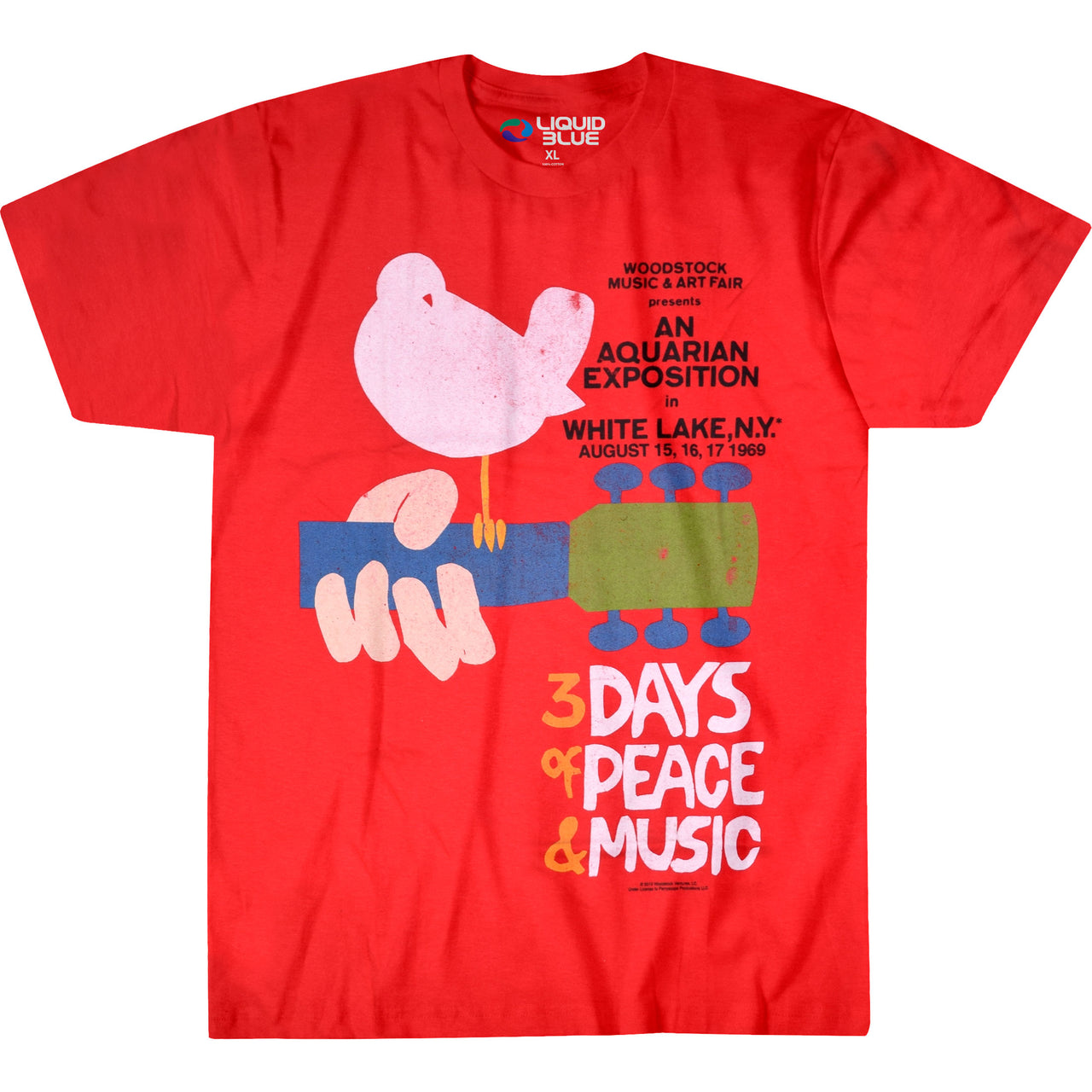 3 Days Red T-Shirt