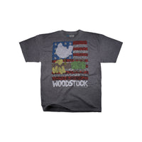 Thumbnail for American Woodstock Dark Heather Poly-Cotton T-Shirt