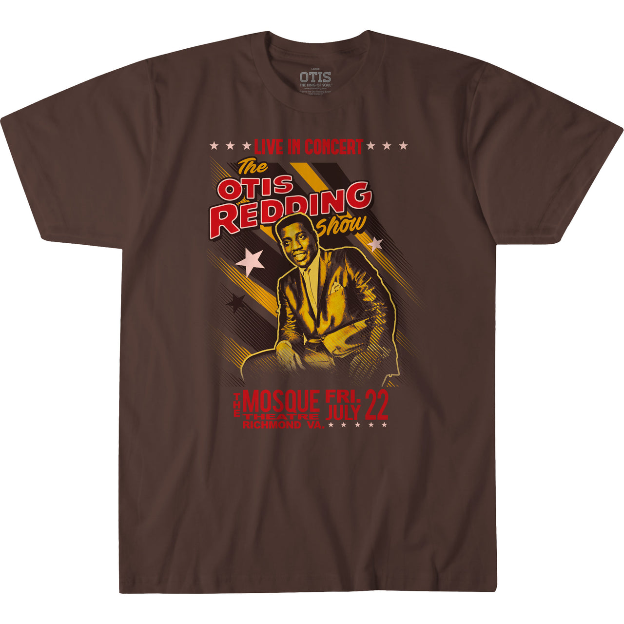 Mosque Theatre Brown Athletic T-Shirt