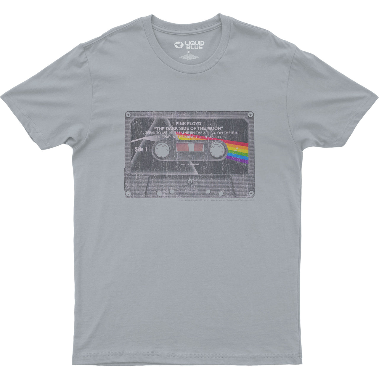 Side To Side Grey Athletic T-Shirt