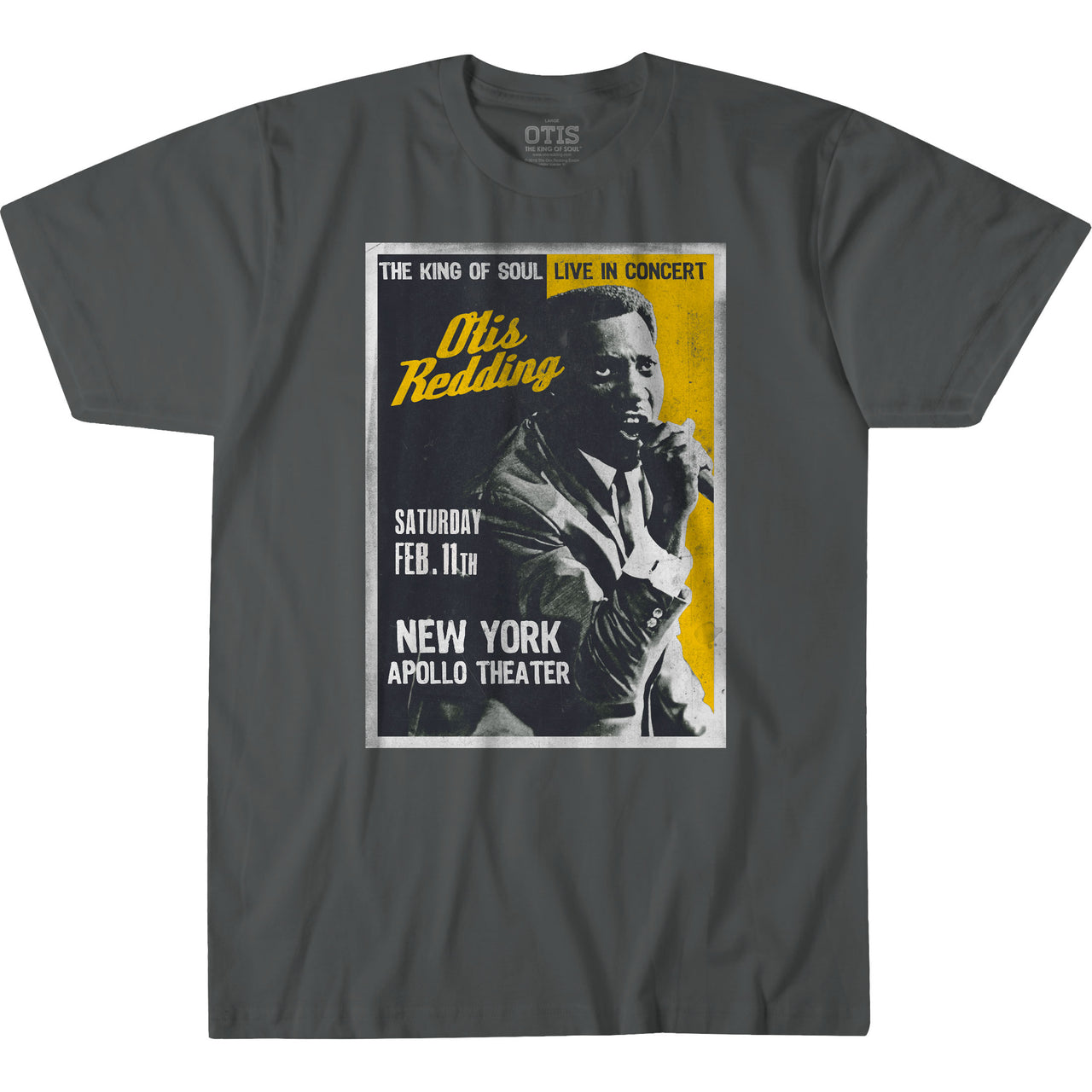 Apollo Theatre Grey Athletic T-Shirt