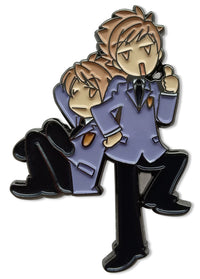 Thumbnail for OURAN HIGH SCHOOL HOST CLUB - PINSART SD HIKARU & KAORU ENAMEL PIN