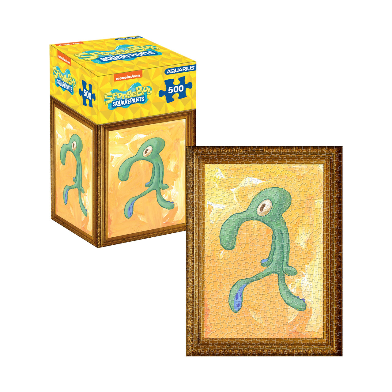 SpongeBob SquarePants Bold & Brash 500 Piece Jigsaw Puzzle (Vertical Box) – 3 PC PPK