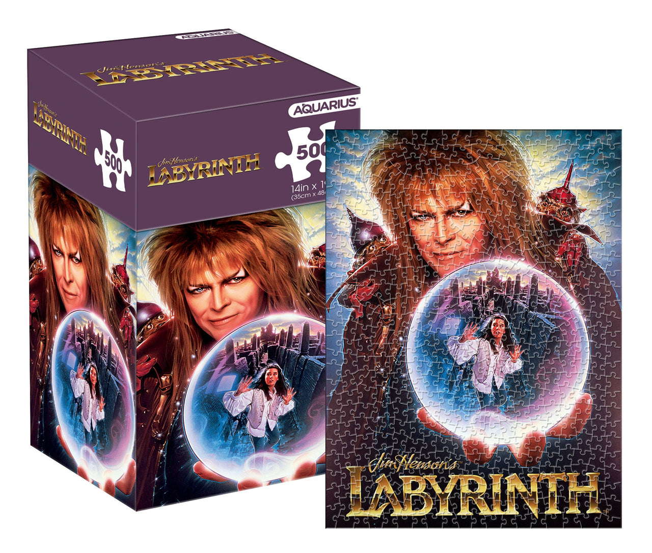 Labyrinth One Sheet 500 Piece Jigsaw Puzzle (Vertical Box) – 3 PC PPK