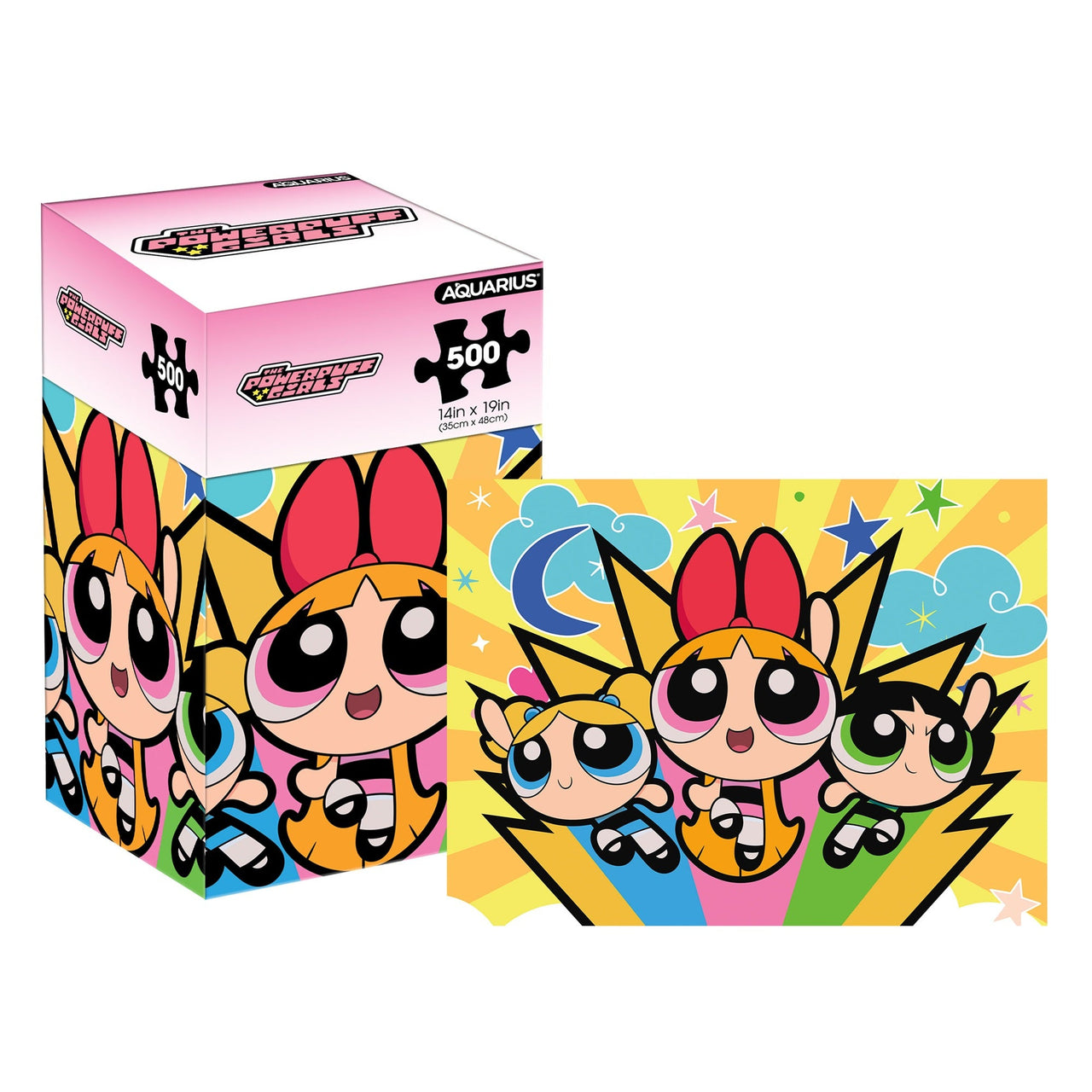 Powerpuff Girls 500 Piece Jigsaw Puzzle (Vertical Box) – 3 PC PPK ($7.95 each)