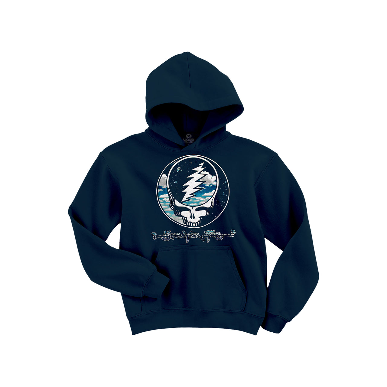 Steal Your Sky And Space Navy Hoodie