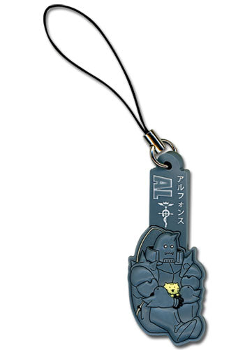 FMA BROTHERHOOD AL&KITTEN PVC CELL PHONE CHARM