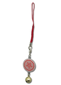 Thumbnail for BLACK BUTLER - PENTAGON METAL CELL PHONE STRAP