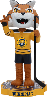 Thumbnail for Quinnipiac University 2023 Hockey National Champions Mascot Bobblehead