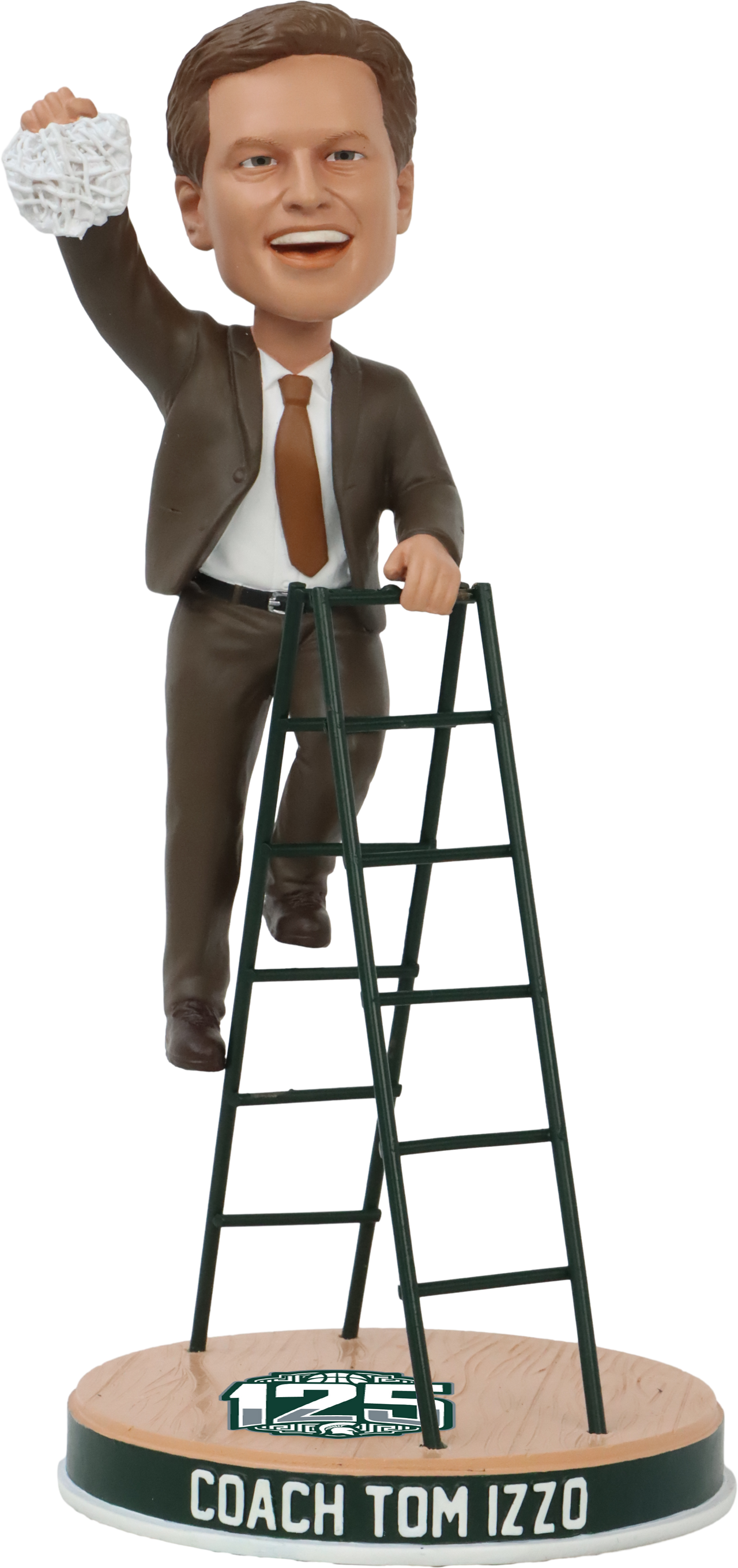 Michigan State - Tom Izzo Ladder Bobblehead