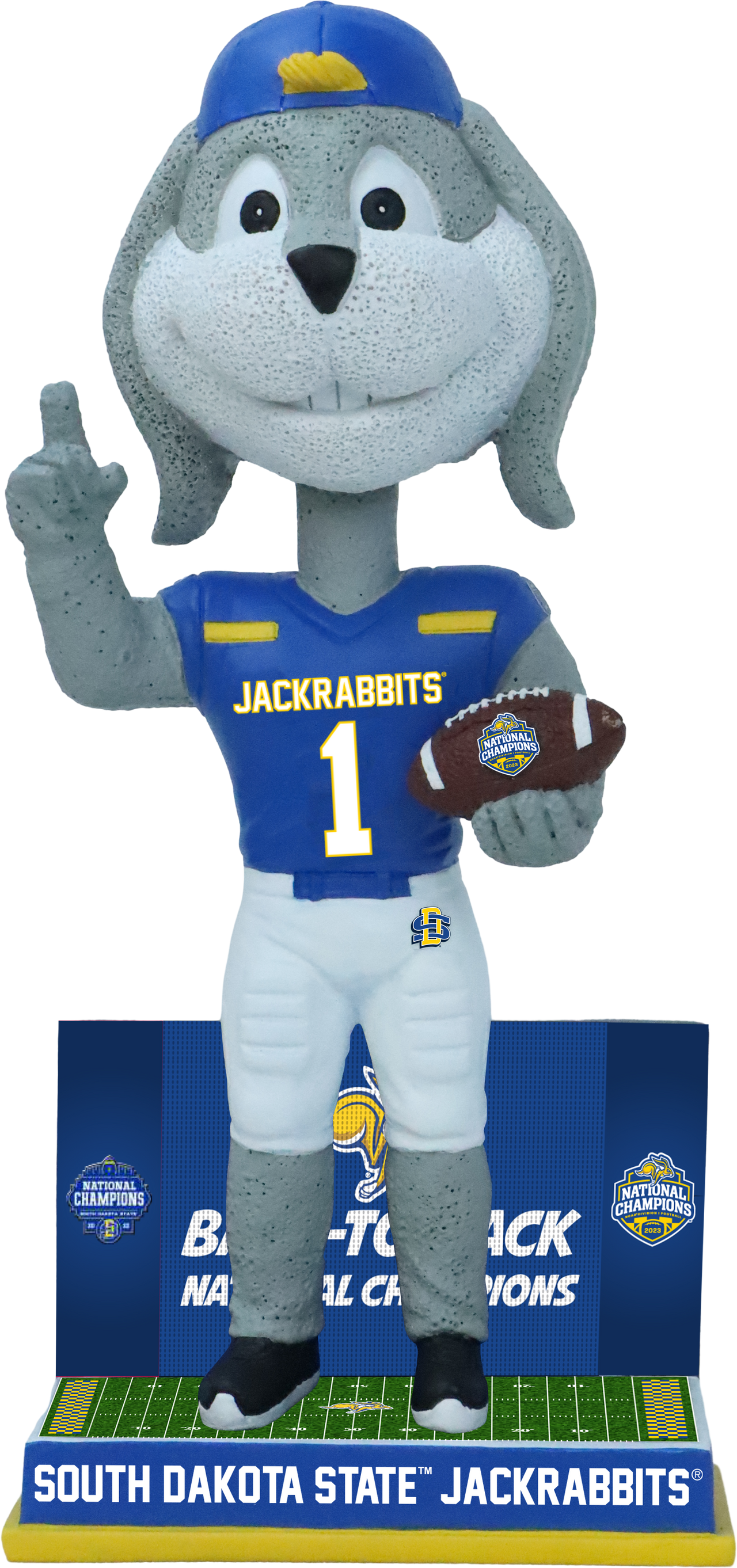 South Dakota State Back-to-back Champions BobbleheAd