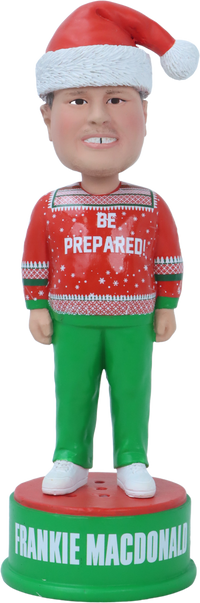 Thumbnail for Frankie MacDonald Talking Christmas Bobblehead