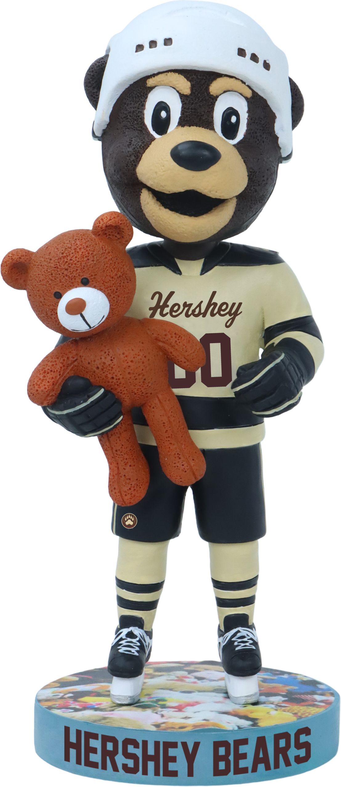 Hershey Bears Teddy Bear Toss Bobblehead