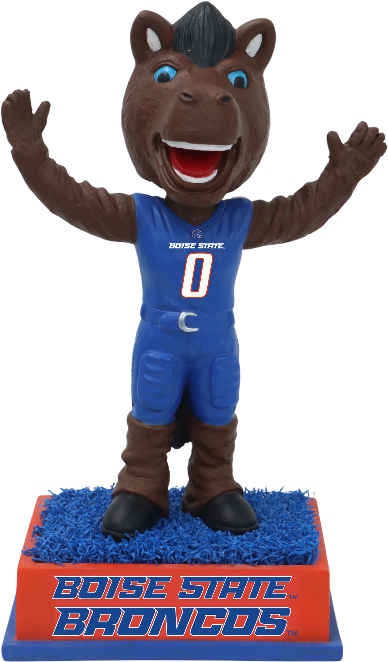 Boise State Mascot Bobblehead - Football Blue Jersey
