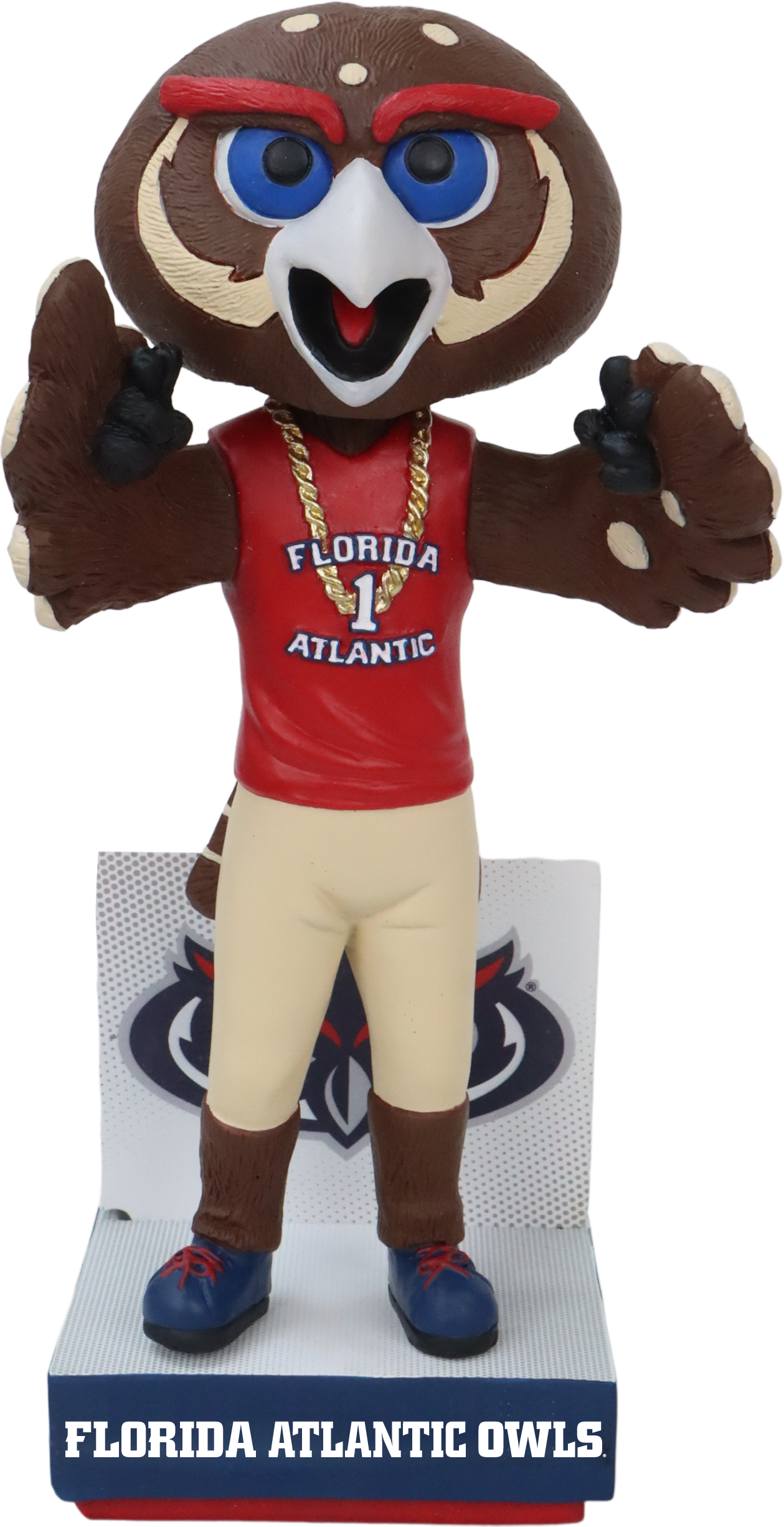Florida Atlantic Owlsley Mascot Bobblehead