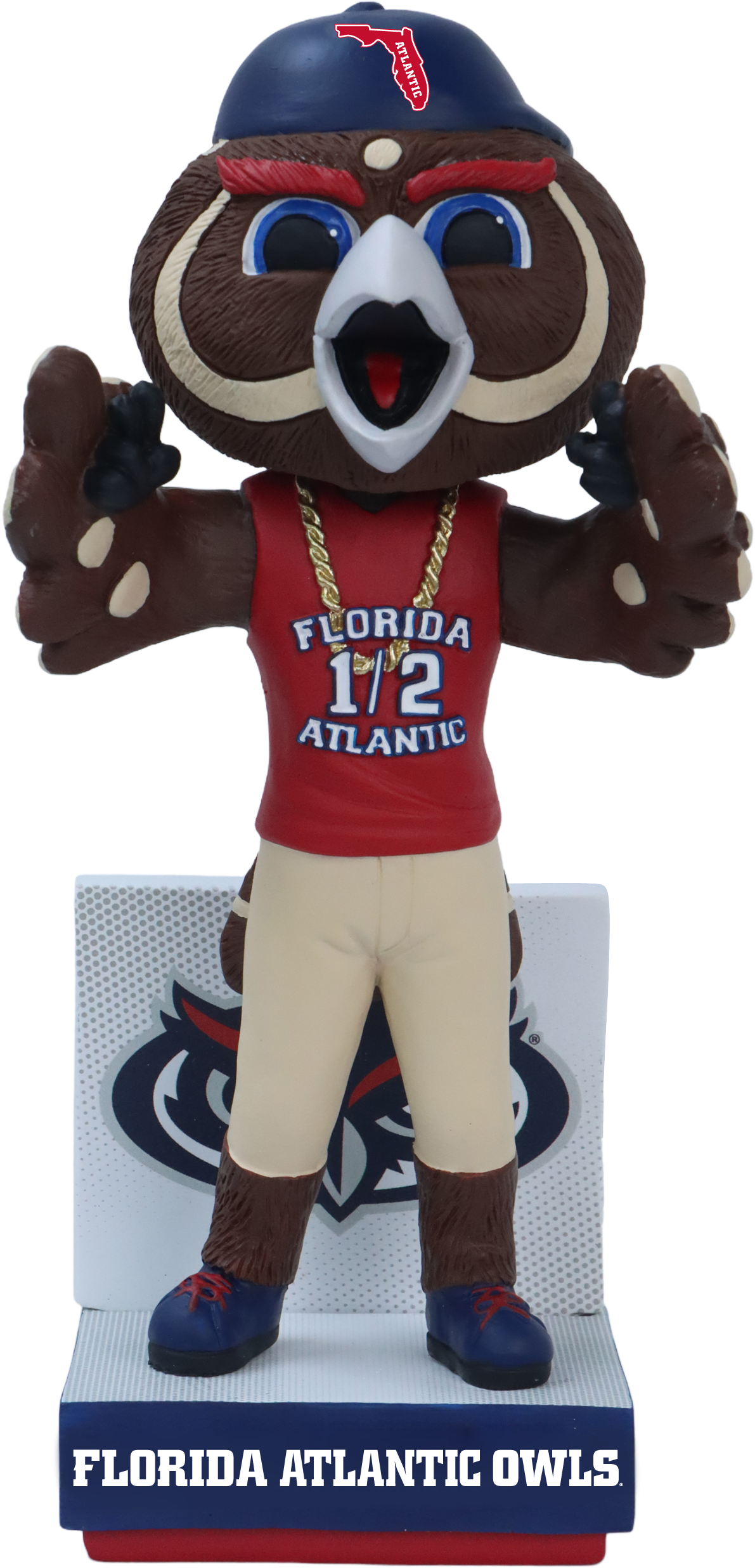 Florida Atlantic Hoot Mascot Bobblehead