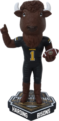 Thumbnail for Harding D2 Football 2023 Champions Bobblehead - Black Jersey