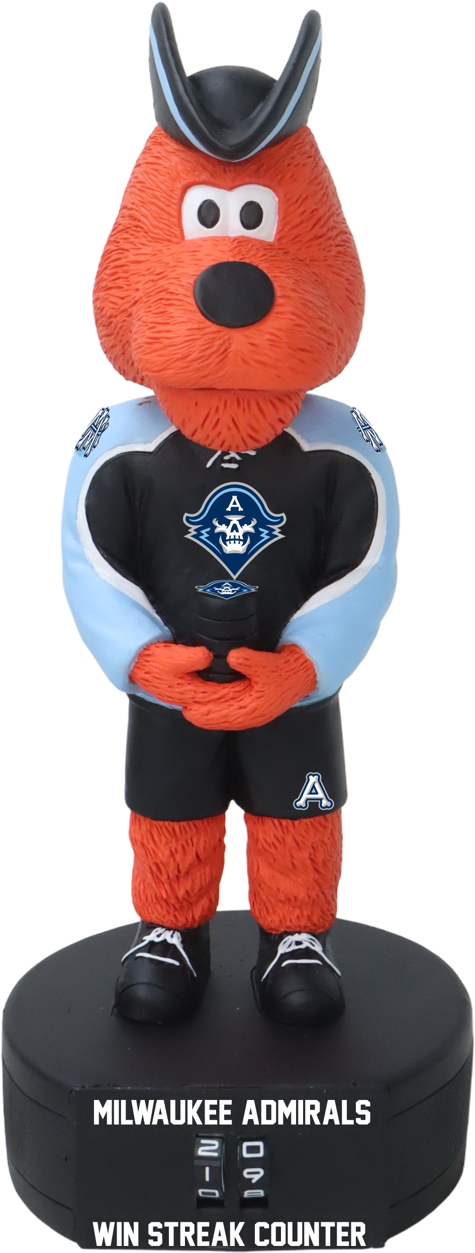 Milwaukee Admirals Win Streak Tracker Bobblehead