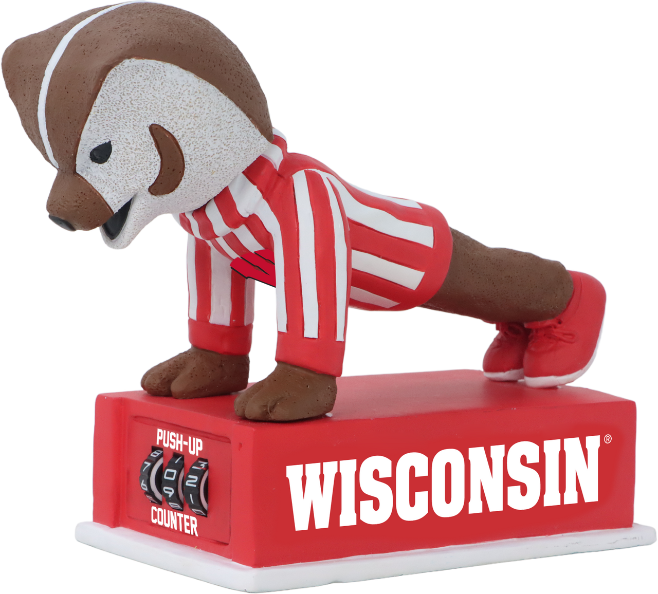 Wisconsin Push Up Counter Bobblehead