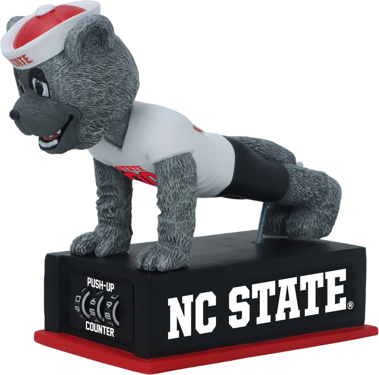 North Carolina State Push Up Counter Bobblehead