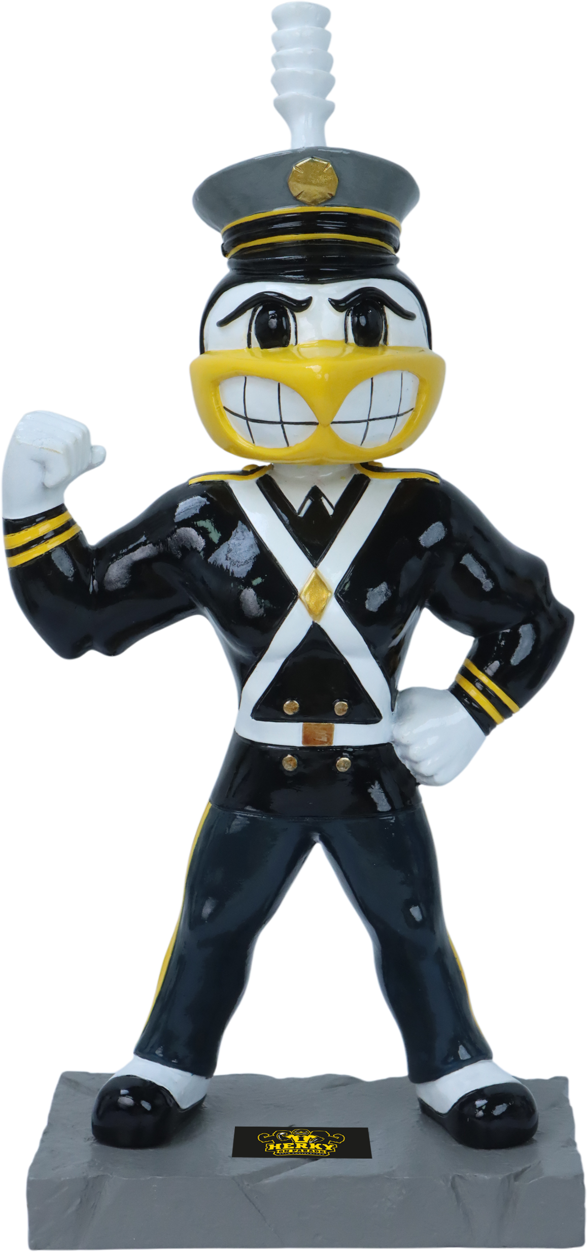 Iowa Herky on Parade - Alumni Band Herky