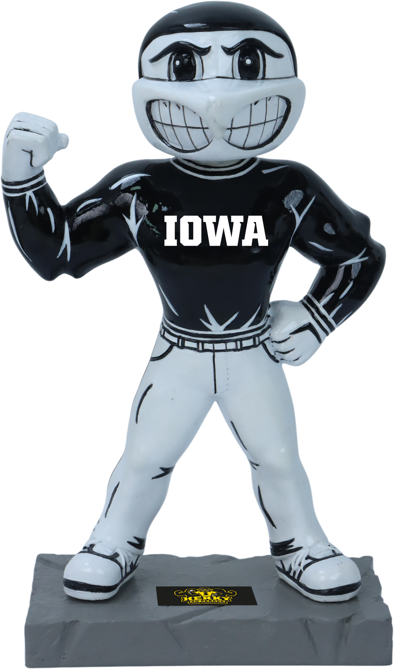 Iowa Herky on Parade - Cartoon Herky