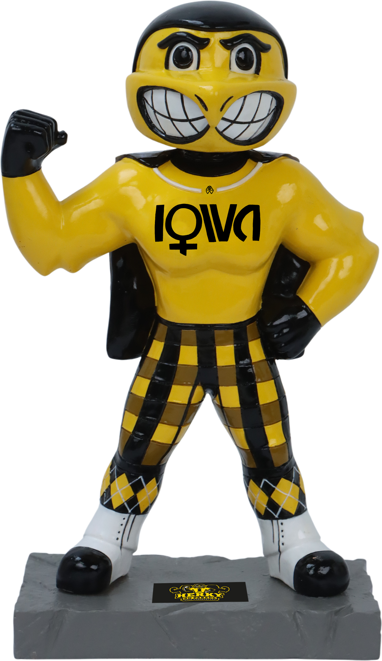 Iowa Herky on Parade - Dr. Grant Herky