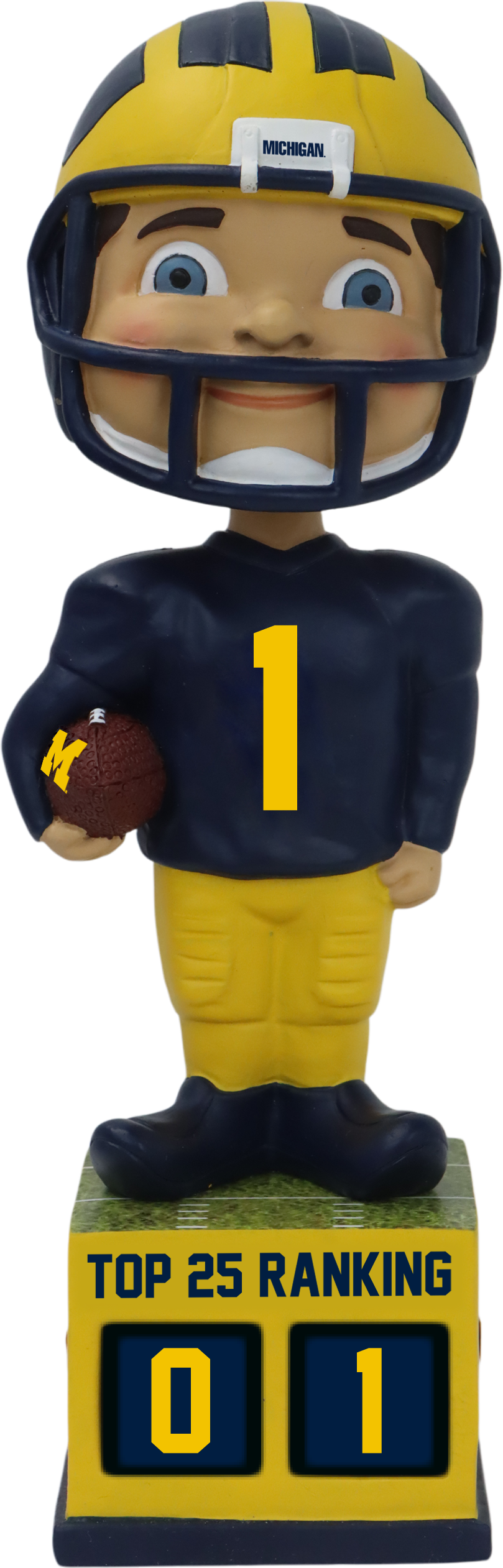 Michigan Top 25 Tracker Bobblehead