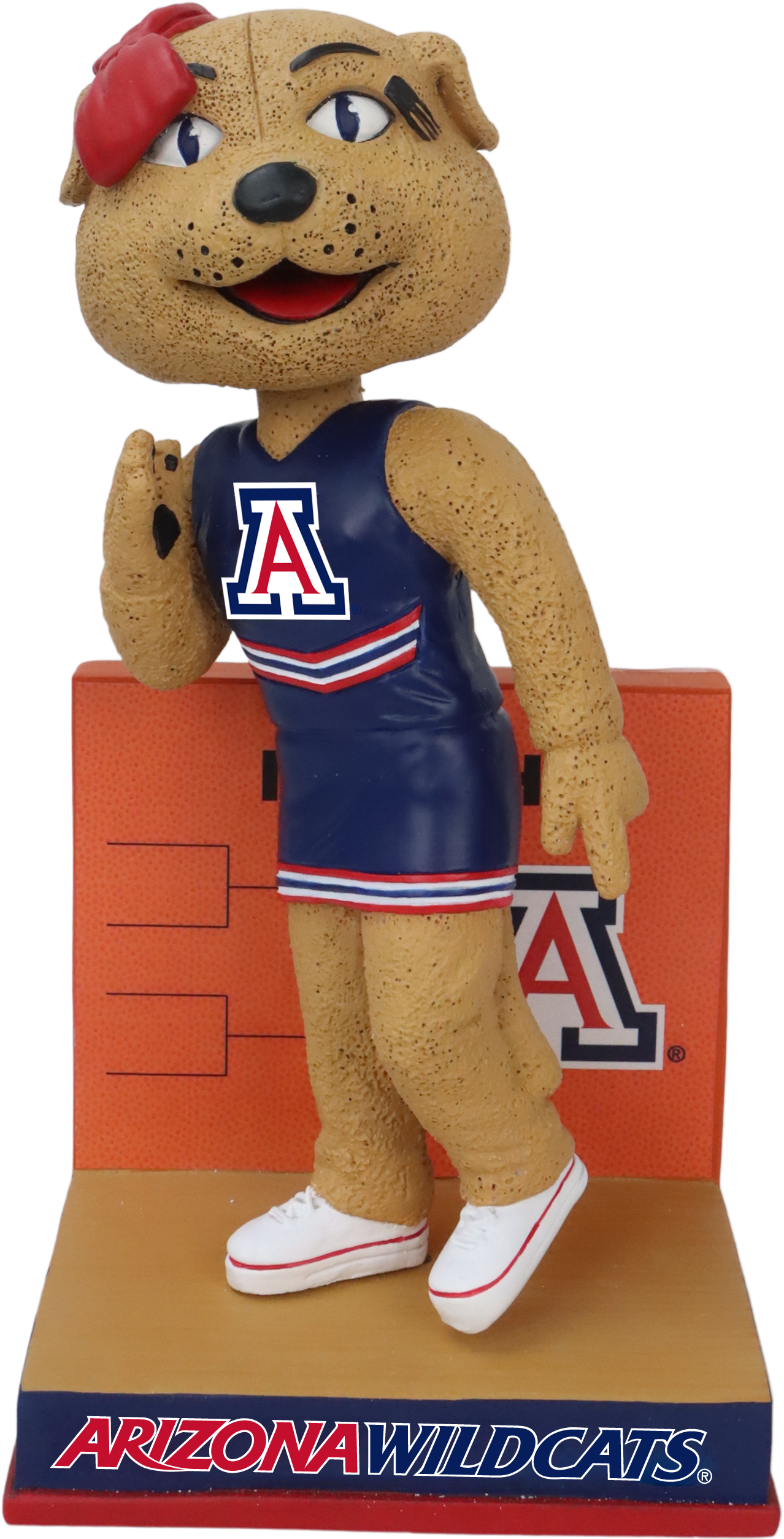 Arizona Female Mascot March Madness Dancing Bobblehead