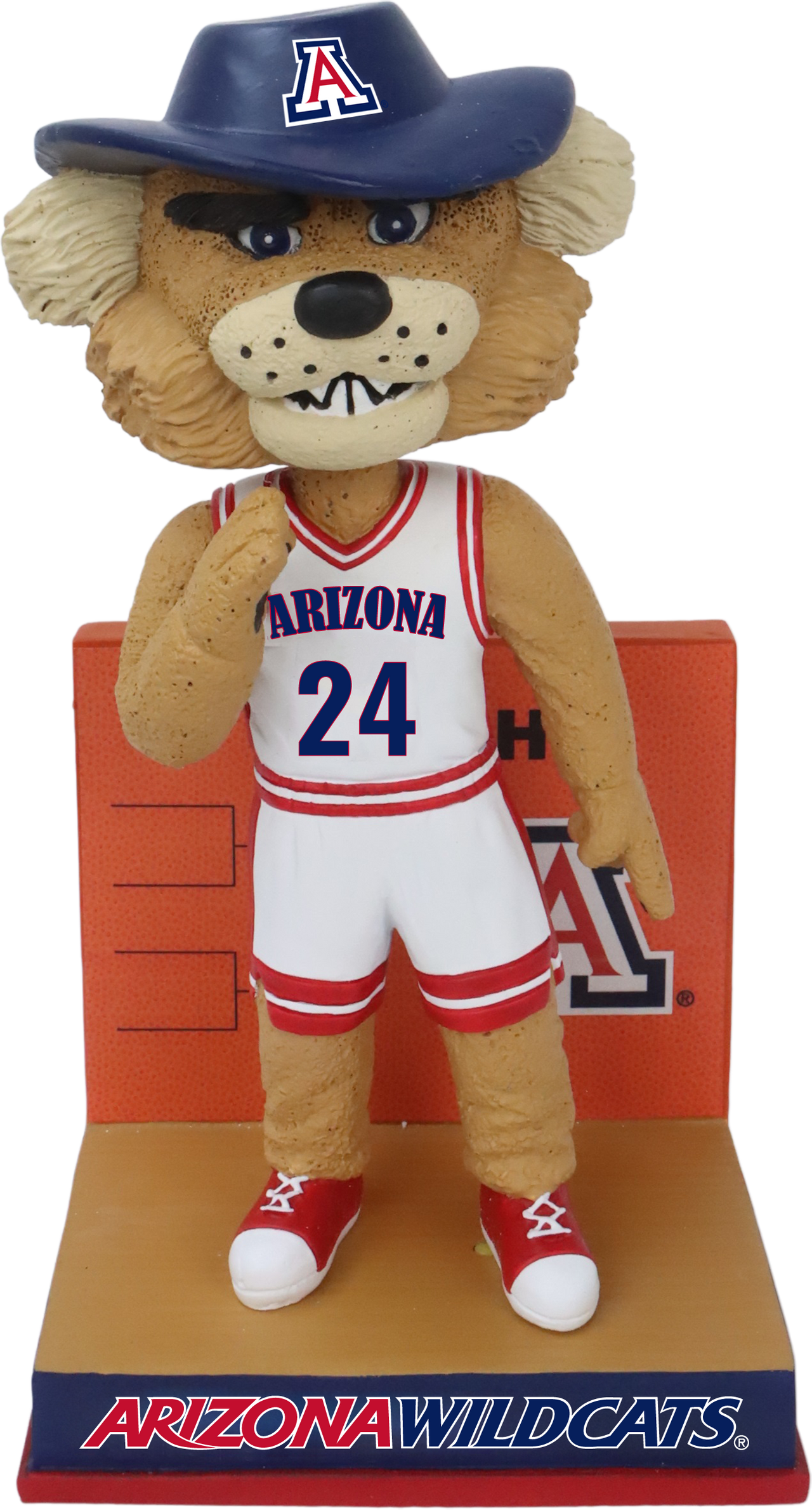 Arizona Male Mascot March Madness Dancing Bobblehead
