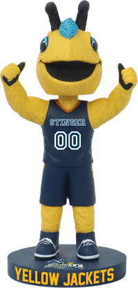 Thumbnail for Stinger Cedarville Yellow Jackets Mascot Bobblehead NCAA
